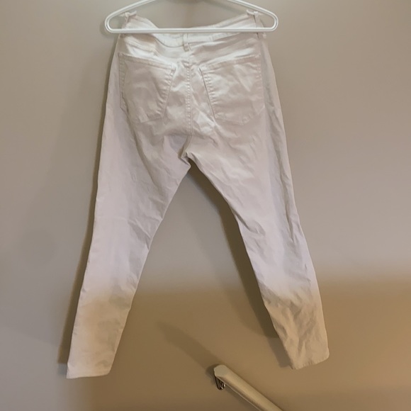 LOFT White Skinny Jeans - Size 28 - Picture 4 of 4